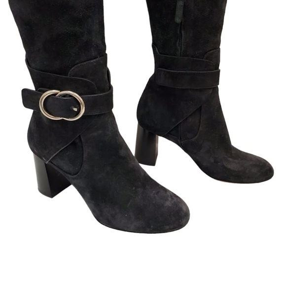 Chloe Suede Tall Boots Size: 7.5 - Picture 2 of 7